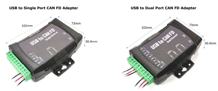 Connective Peripherals CP-CANFD Adapters